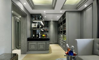 180平米现代时尚欧式公寓装修设计效果图发布广告